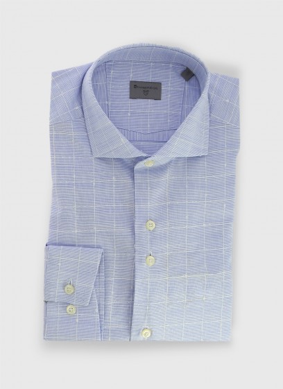 Chemise slim col italien Stanbridge