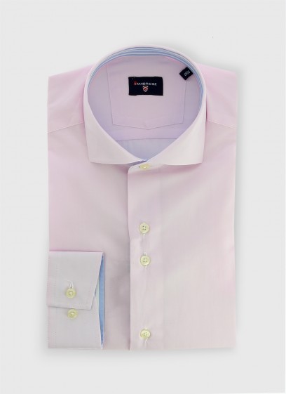 Chemise slim col italien Stanbridge