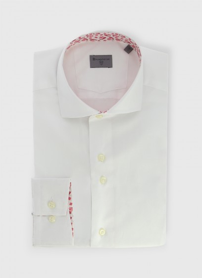 Chemise slim col italien Stanbridge