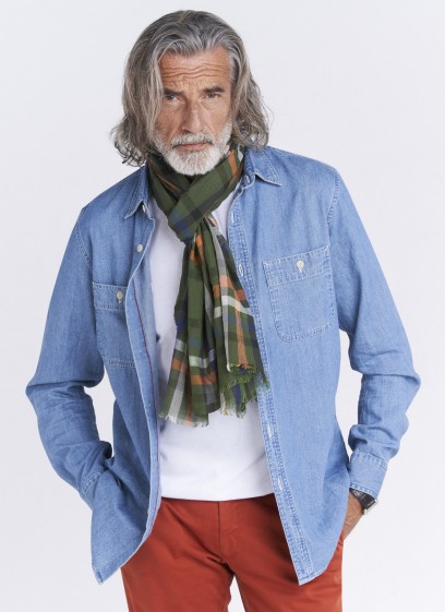 Foulard à carreaux STANBRIDGE