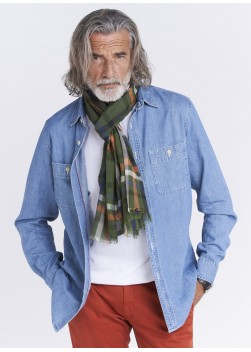 Foulard à carreaux STANBRIDGE