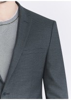Veste Slim fit Emmanuelle Khanh_Faux-uni vert olive_92 - Vert olive