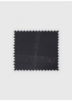 Veste Slim fit Emmanuelle Khanh_Noir à carreaux gris_01 - Noir