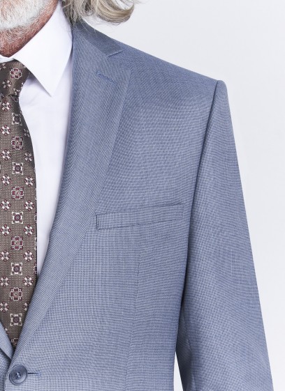 Veste Slim fit Emmanuelle Khanh_Uni bleu ciel_81 - Bleu ciel