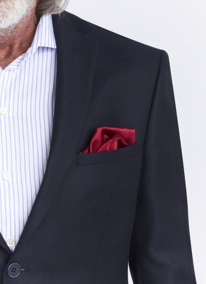 Veste Slim fit Emmanuelle Khanh_Faux-uni bleu marine_88 - Bleu marine