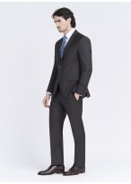 Costume regular fit Cloth Dormeuil_Faux-uni café_23 - Gris foncé