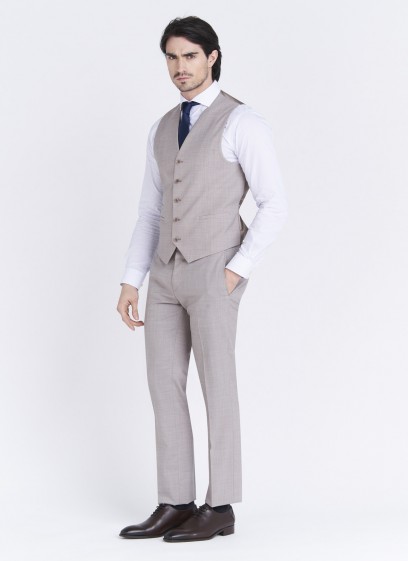 Costume Regular fit Lanificio F.LLI Cerruti DAL 1881_Uni nude_13 - Nude