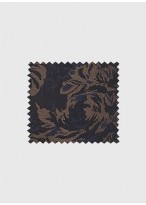 Smoking slim fit col châle Sevenson _ Noir à motif jacquard moiré _ 35 - Marron