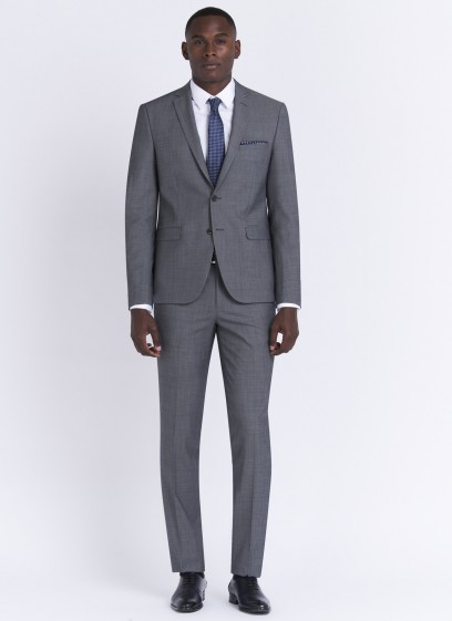 Costume semi-slim fit Stanbridge 22 - Gris moyen