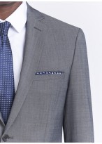 Semi-slim fit suit by Stanbridge 22 - Mid Grey