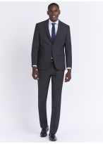 Semi-slim fit suit by Stanbridge 24 - Anthracite grey