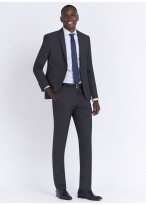 Semi-slim fit suit by Stanbridge 24 - Anthracite grey