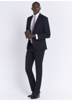 Semi-slim fit suit by Stanbridge 88 - Marine blue