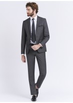 Costume slim fit Stanbridge_23 - Gris foncé
