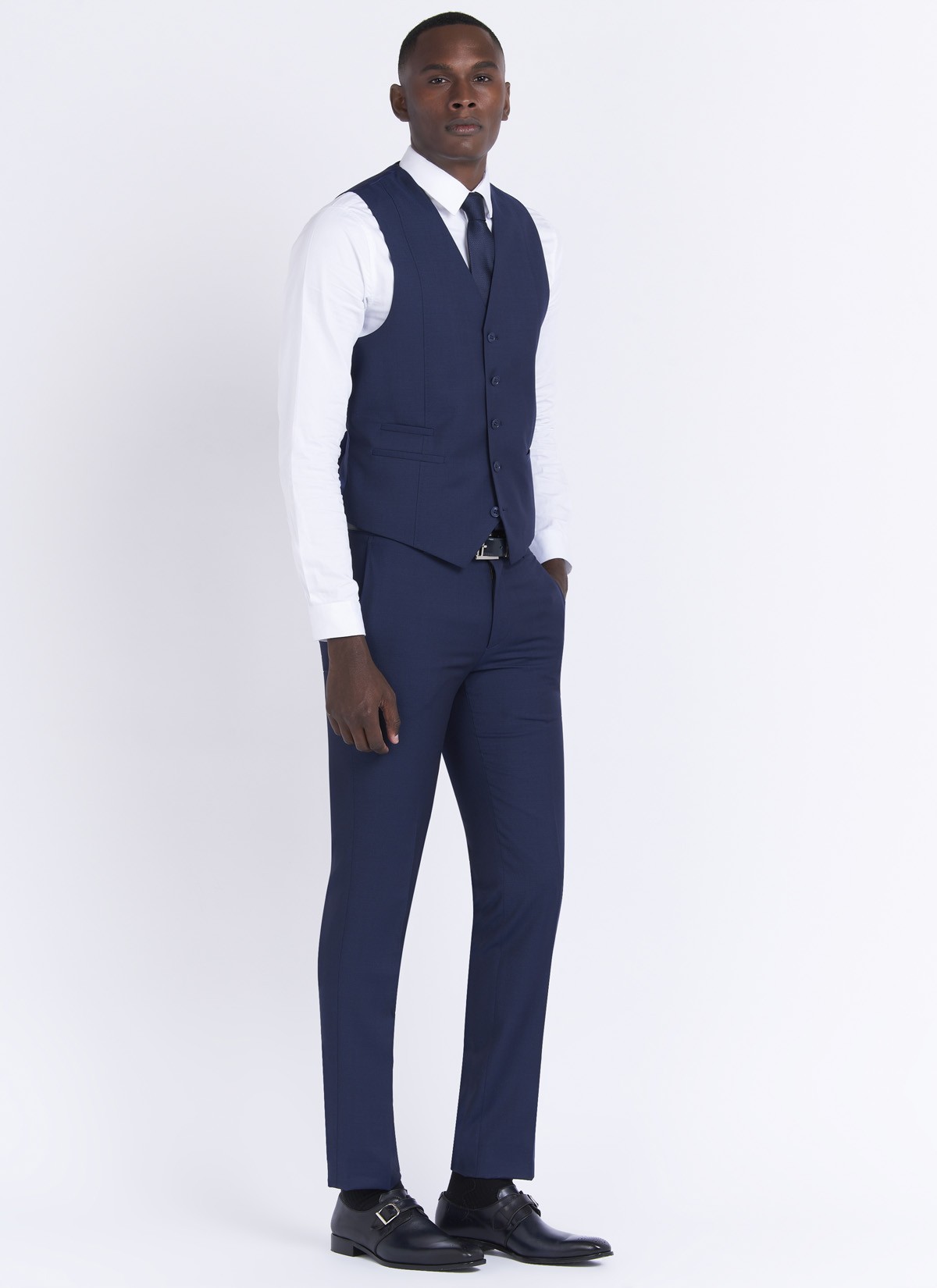 Gilet slim fit Stanbridge_87 - Bleu pétrole