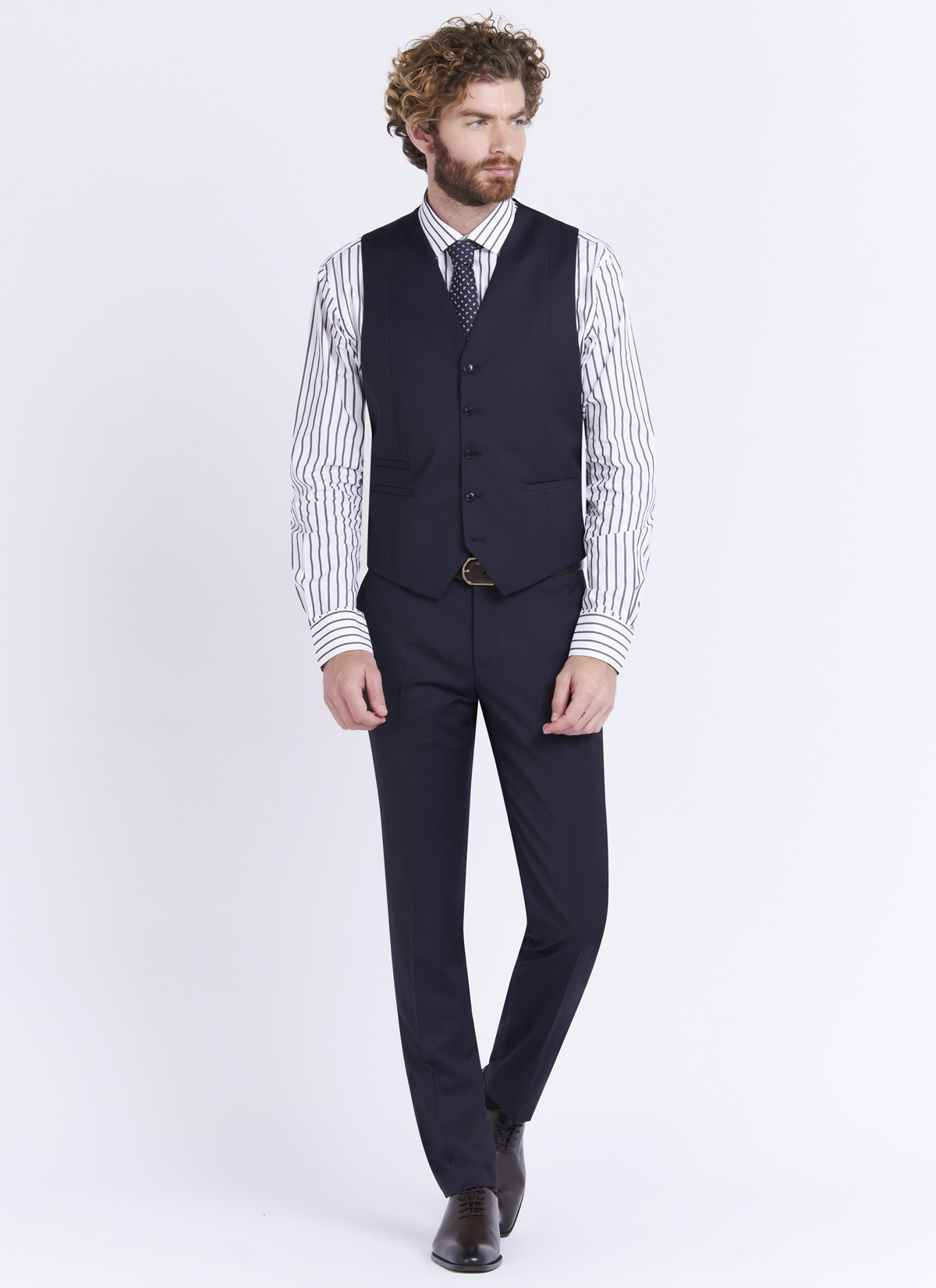 Gilet slim fit Stanbridge_88 - Bleu marine