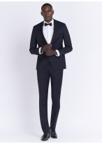 Smoking col châle Stanbridge_88 - Bleu marine