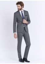 Costume slim fit Stanbridge_22 - Gris moyen