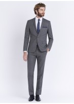 Costume slim fit Stanbridge_22 - Gris moyen