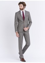 Costume slim fit Stanbridge_30 - Grège
