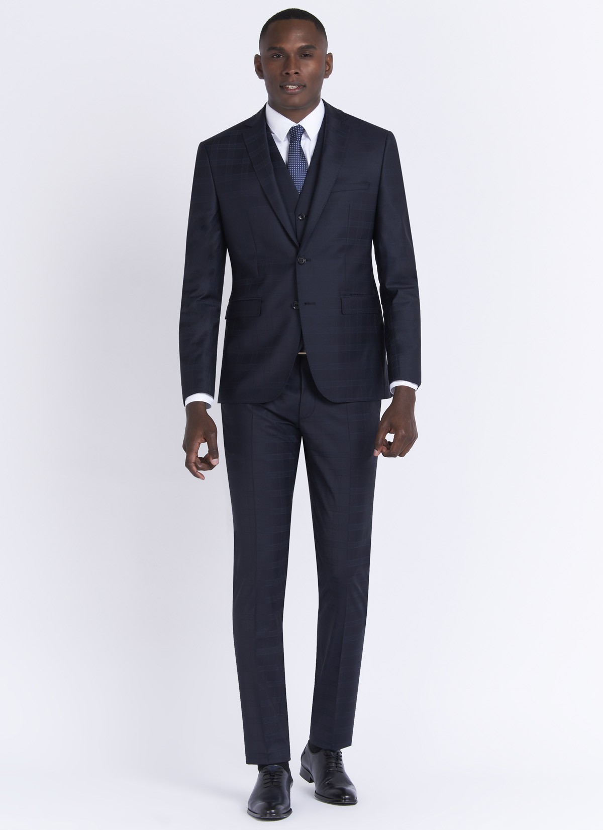 Costume slim fit Emmanuelle Khanh 88 - Bleu marine
