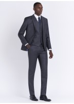 Costume slim fit Emmanuelle Khanh_23 - Gris foncé