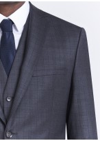 Costume slim fit Emmanuelle Khanh_23 - Gris foncé
