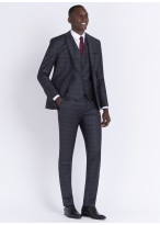 Costume slim fit Emmanuelle Khanh_24 - Gris anthracite