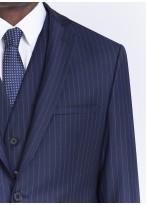 Costume slim fit Emmanuelle Khanh_88 - Bleu marine