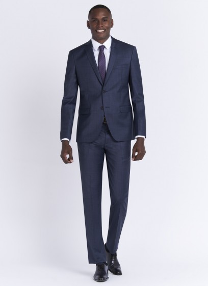 Costume regular fit Emmanuelle Khanh_89 - Bleu nuit