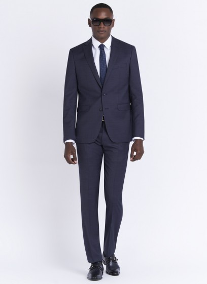 Costume regular fit Lanificio F.LLI Cerruti DAL 1881_89 - Bleu nuit