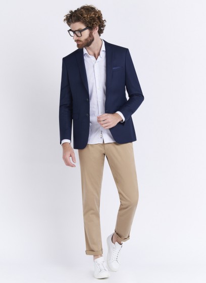 Slim fit jacket by Lanificio F.LLI Cerruti DAL 1881