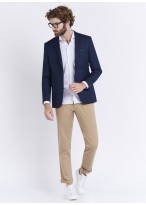 Veste slim fit Lanificio F.LLI Cerruti DAL 1881_89 - Bleu nuit