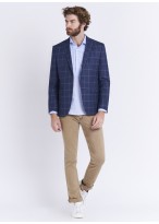 Veste slim fit Lanificio F.LLI Cerruti DAL 1881_84 - Bleu denim