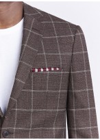 Veste slim fit Lanificio F.LLI Cerruti DAL 1881_34 - Taupe