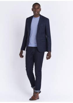 Veste slim fit Lanificio F.LLI Cerruti DAL 1881_88 - Bleu marine