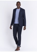 Veste slim fit Lanificio F.LLI Cerruti DAL 1881_88 - Bleu marine