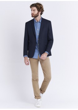 Veste slim fit Lanificio F.LLI Cerruti DAL 1881_88 - Bleu marine