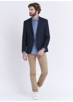Veste slim fit Lanificio F.LLI Cerruti DAL 1881_88 - Bleu marine