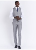 Gilet slim fit Emmanuelle Khanh_21 - Gris perle