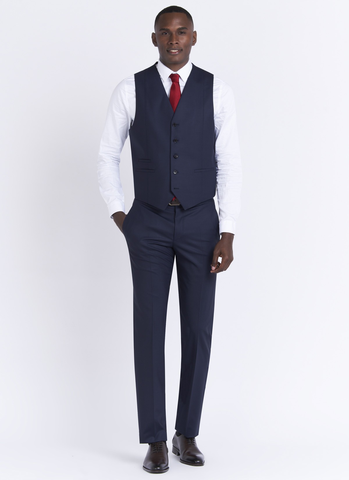 Waistcoat by Emmanuelle Khanh 88 - Marine blue