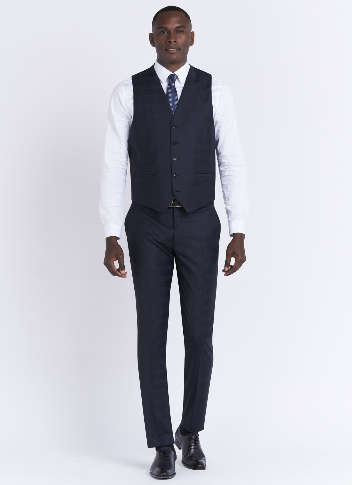 Gilet Emmanuelle Khanh 88 - Bleu marine