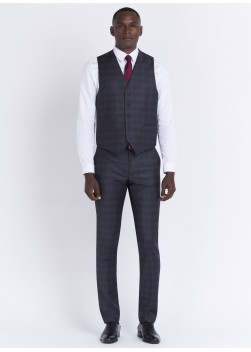 Gilet slim fit Emmanuelle Khanh_24 - Gris anthracite