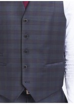 Gilet slim fit Emmanuelle Khanh_24 - Gris anthracite