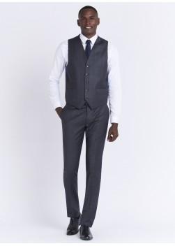 Gilet slim fit Emmanuelle Khanh_23 - Gris foncé