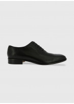 Richelieu en cuir Stanbridge _ Cuir noir _ 01 - Noir