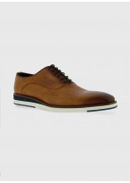 Richelieu en cuir Stanbridge _ Cuir whisky _ 33 - Tabac