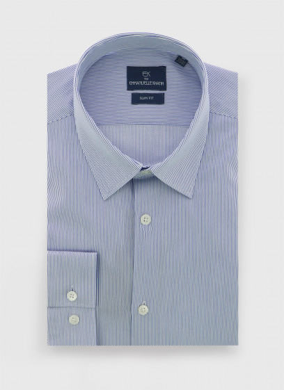 Chemise slim fit en coton Emmanuelle Khanh
