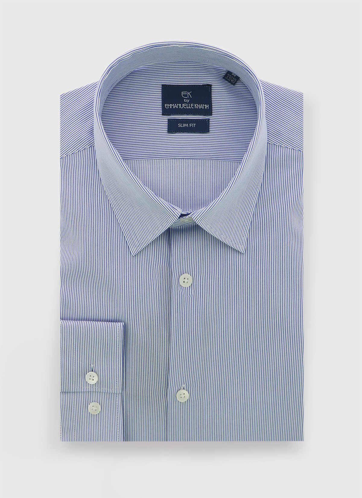 Chemise slim fit en coton Emmanuelle Khanh