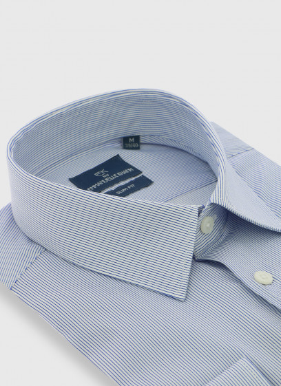 Chemise slim fit en coton Emmanuelle Khanh